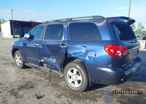 2008 Toyota Sequoia Limited 5.7L V8 from USA, damaged, VIN 5TDZY68A68S001310